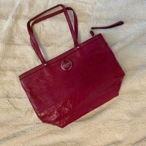 Purple Coach Purse